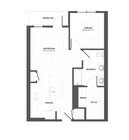A3 TYPE A floor plan The Lacy at South Main