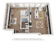 1Bed/1Bath - 790 sqft