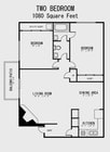 2BR/1BA