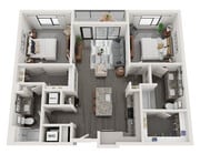 B2 floor plan Wellen