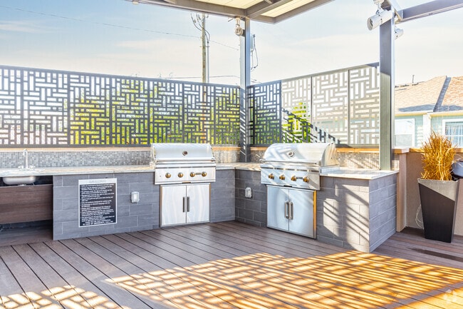 Cocina al aire libre & parrillas a gas