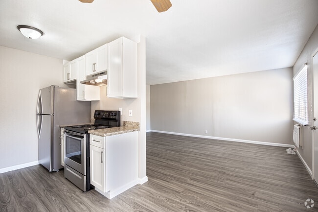 2BR, 1BA - Plan 3 - Creekside Terrace