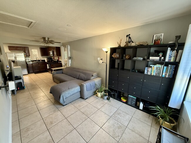 The bookshelf can be better arranged to fit your decorations too! - 1035 S Quitman St