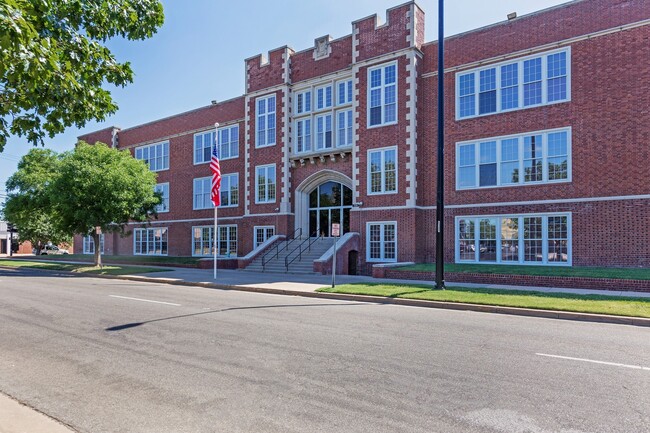 Front of School - The Flats 324 Apartments