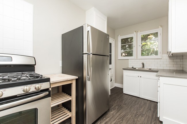 Spacious Kitchen with Stainless Steel Appliance Package