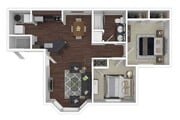 Two Bedroom: B1 - Fully Renovated