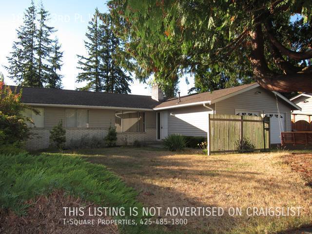 Comfortable Rambler in Excellent Lynnwood ... - Comfortable Rambler in Excellent Lynnwood ... House