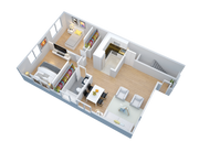 Welsh 2 - Two Bedroom Two Bathroom