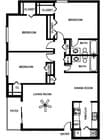 3BR/2BA