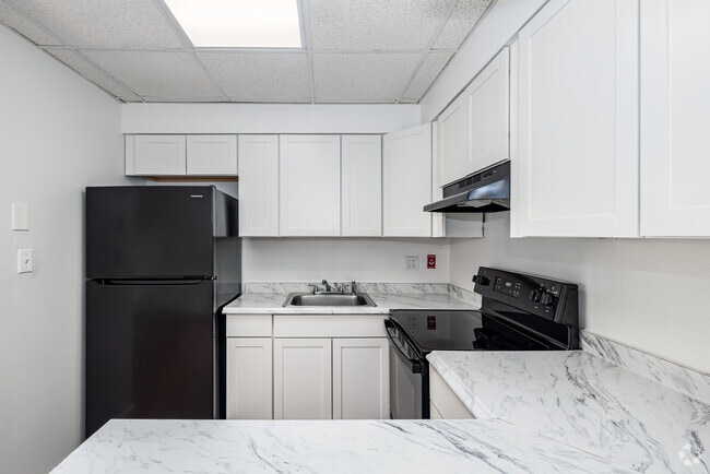 1BR, 1BA - 552SF - Kitchen