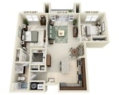 Two Bedroom B1A