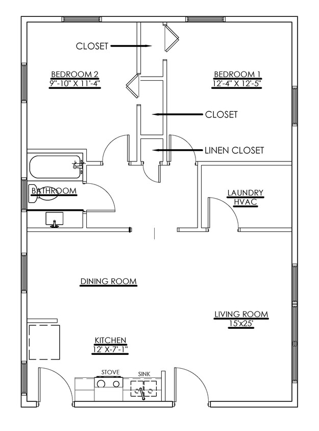 Floor Plan - The McGill at Ann St. Lofts