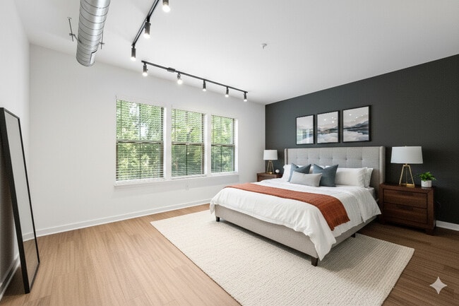Bedroom (Virtually Staged)