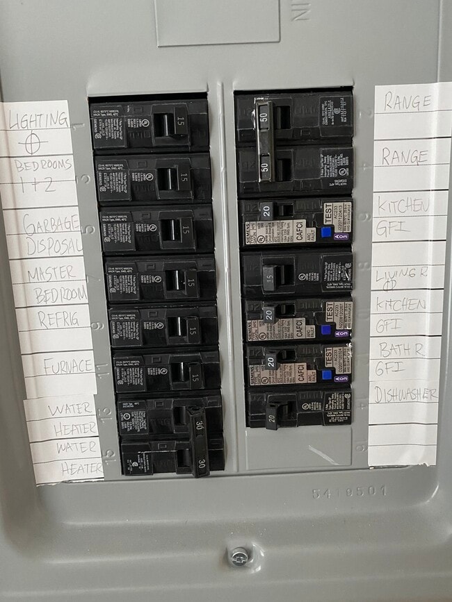 New Electric panel for 443 Willow - 443 Willow Ave Unidad 443