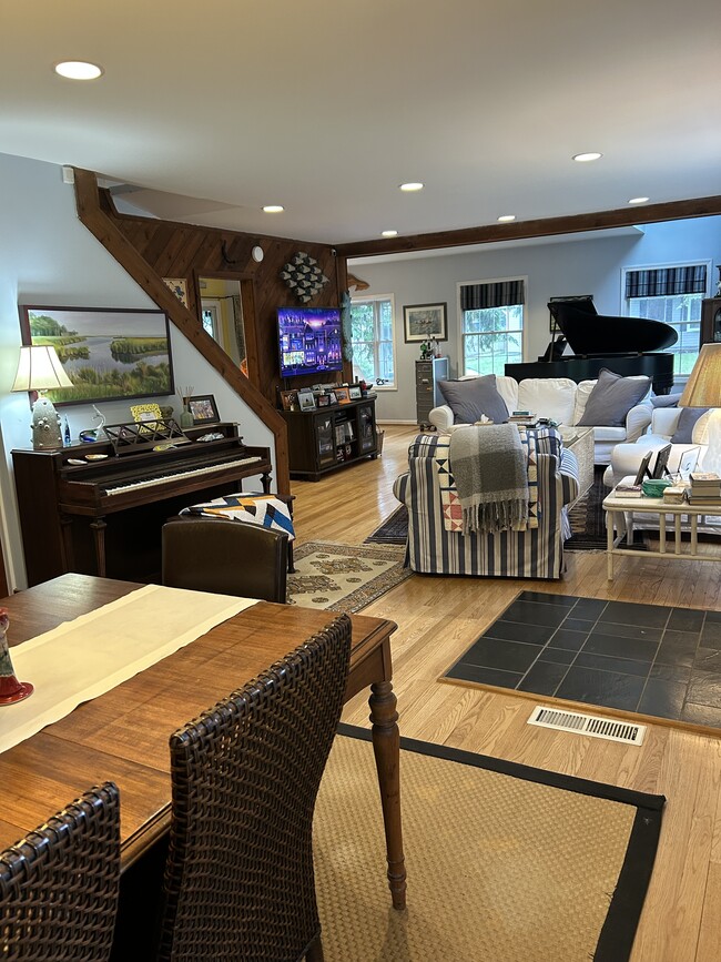 Living room from dining room - 1111 Van Buren St