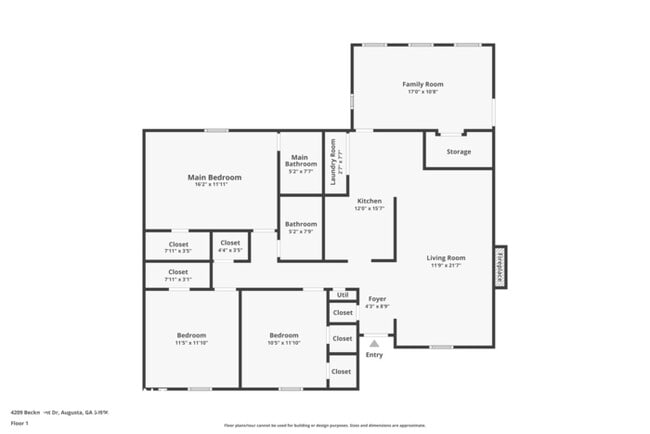 Photo - Spacious 3 Bedroom Home in Augusta