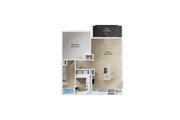 One Bedroom Apartment with Patio