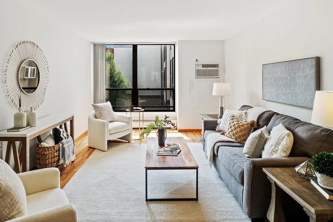 Living room, new AC