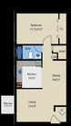 1BR/1BA