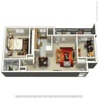 1BR/1BA