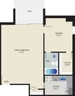 1 BR/ 1 BA (Style A) | 620 sq. ft.