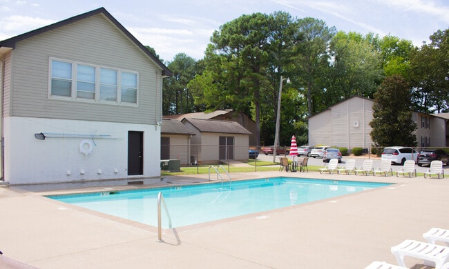 Woodlands Residents Pool Area - The Woodlands Apartments