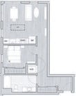 Explore the elegance of this urban oasis floor plan, boasting modern amenities and chic design.