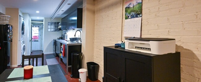 Kitchen 2, W/D - 2008 Klingle Rd NW Unit Ground Floor