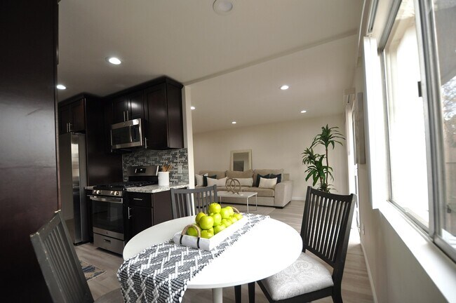 Two Bedroom Unit - Dining Area
