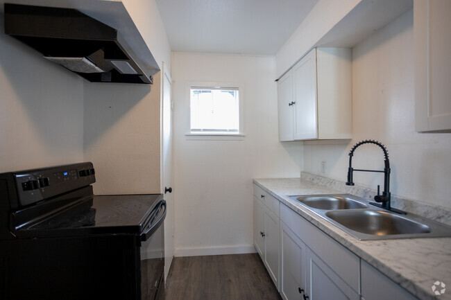 2BR, 1BA - 800SF - Kitchen - 7430 Mount St Apartments