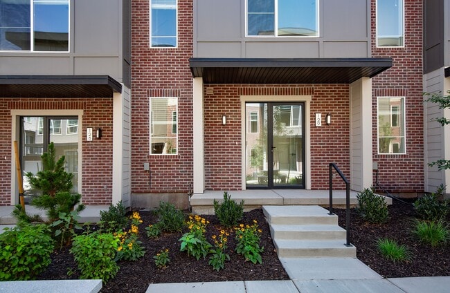 Warm & Inviting Entrance - Greens by Lotus Townhomes