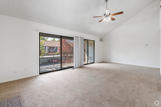 2BR, 2BA, 1/2BA - 1,510SF - Living Room - Meadows II Apartment Homes