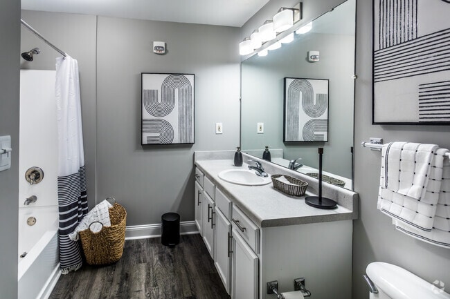 1BR, 1BA - 850SF - Bathroom