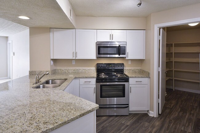Spacious Walk-In Pantries*