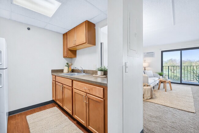 Polished Kitchens at Kingsbury Towers