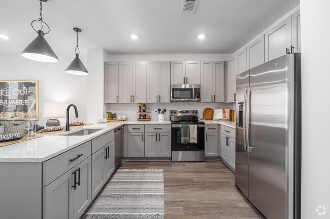 A2 - 1HAB, 1BA - 777pies cuadrados - Cocina - Encore at Brentwood