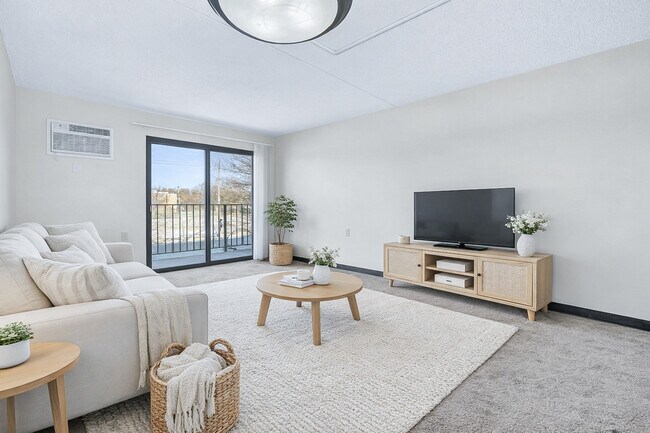Bright and Welcoming Living Room at Kingsbury Towers