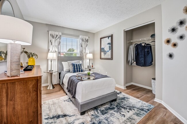 Newly Renovated Bedroom with Large Closet - Collier Park Apartments