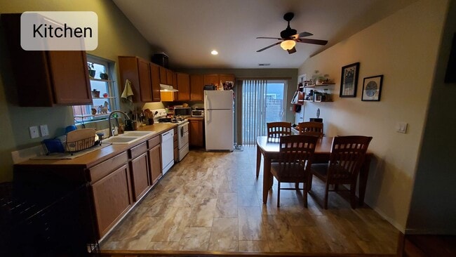 Photo - Charming 3 Bed, 2 Bath House with 2 Car Garage, Fenced Backyard and Central AC!