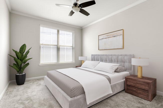 Spacious bedrooms that feel like home