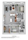 2H floor plan The Lofts at King Mill
