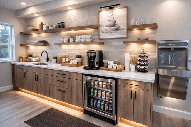 Concept Design - Clubroom Coffee Station