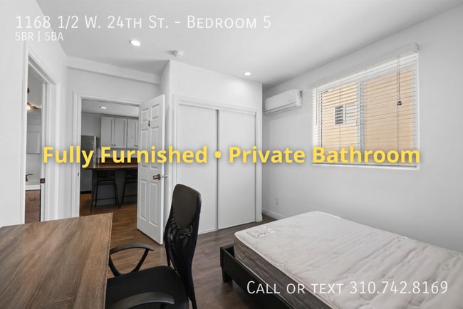 Building Photo - 1168 1/2 W. 24th St.-Bedroom 5 Unit Bedroom 5