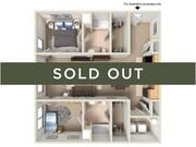 2 Bed, 2 Bath
