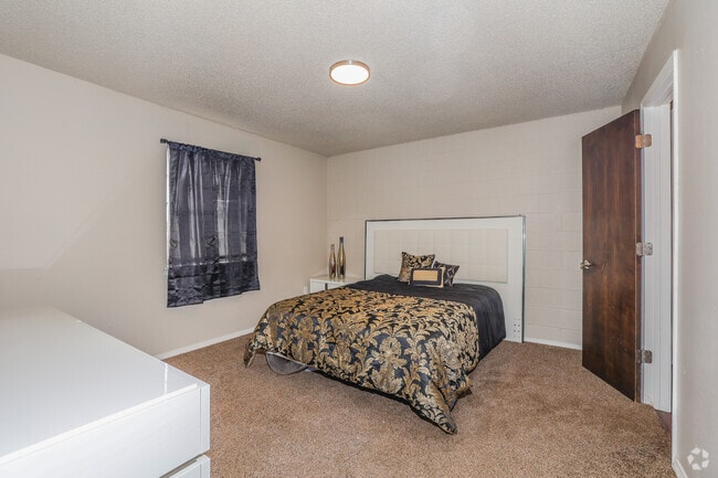 2BR, 1.5BA - 760SF - First Bedroom