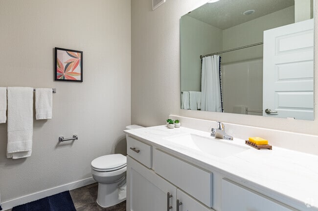 1BR, 1BA - 791SF -- Bathroom