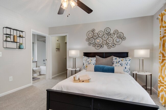 Bedroom with Ensuite Bathroom and Walk-In Closet