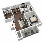 1C Churchill 808sqft