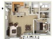 Northstar Lodge 1 bedroom 1 bathroom Floor Plan B.jpg