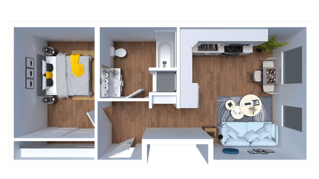 Floor Plan - Unit H
